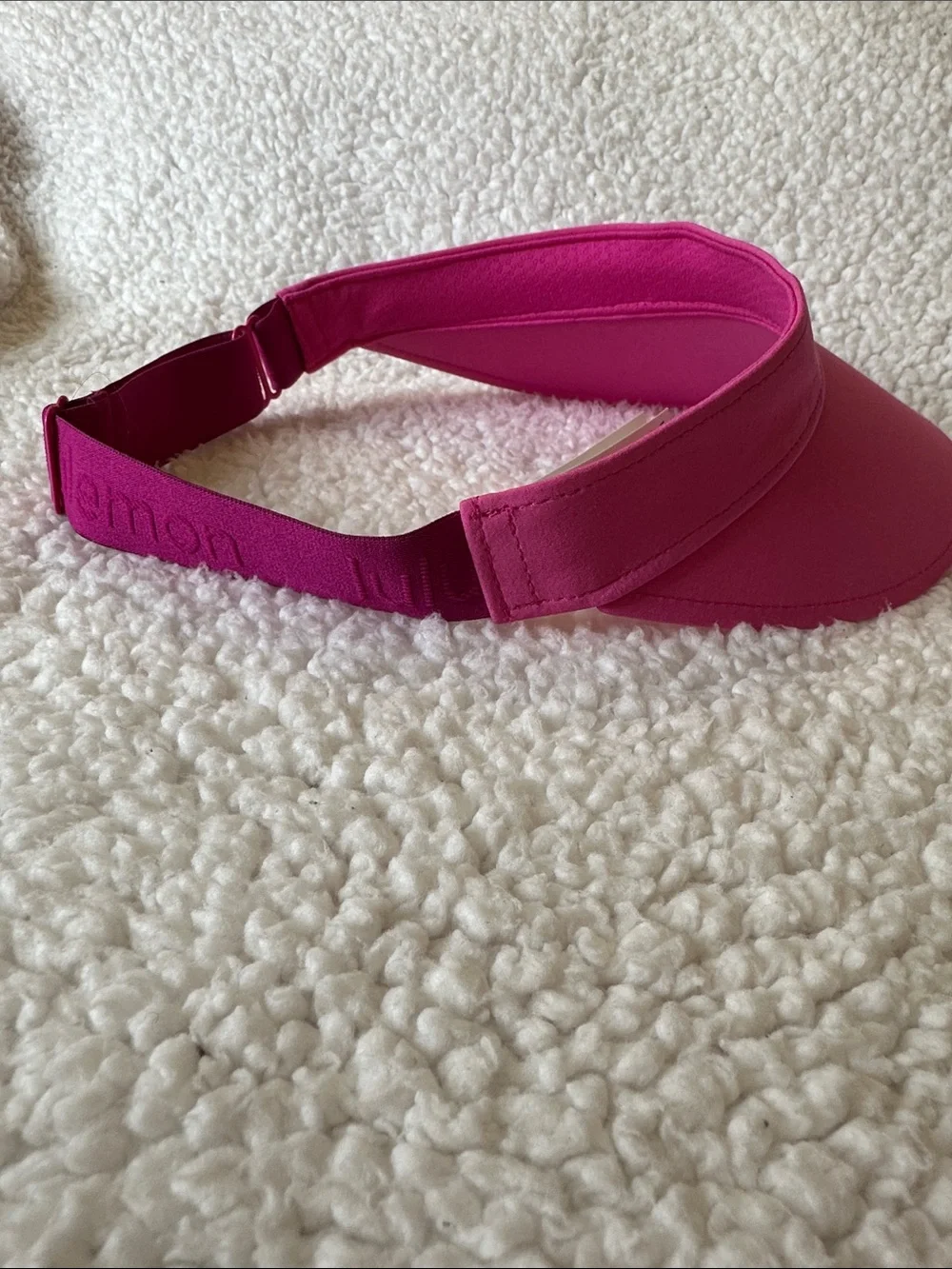 lululemon athletica Hot Pink Performance Visor